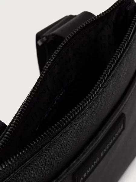 Кожаная сумка Armani Exchange