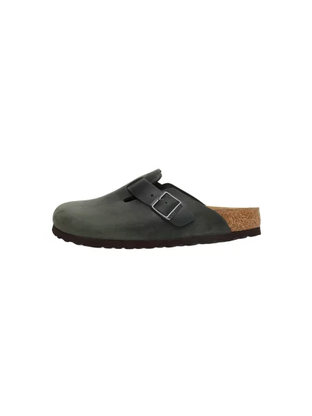 BIRKENSTOCK Saboți Boston închis verde