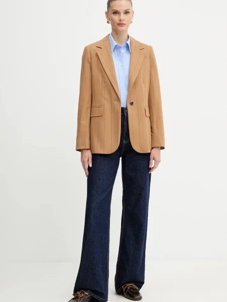 Піджак MAX&Co. однобортний візерунок коричневий