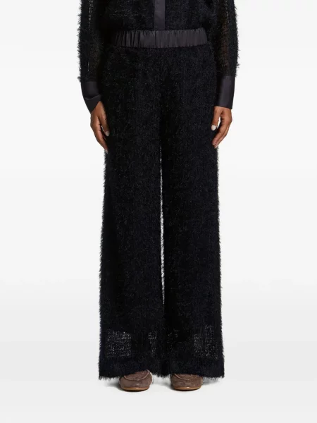 Pantaloni Peserico cu pene albastru