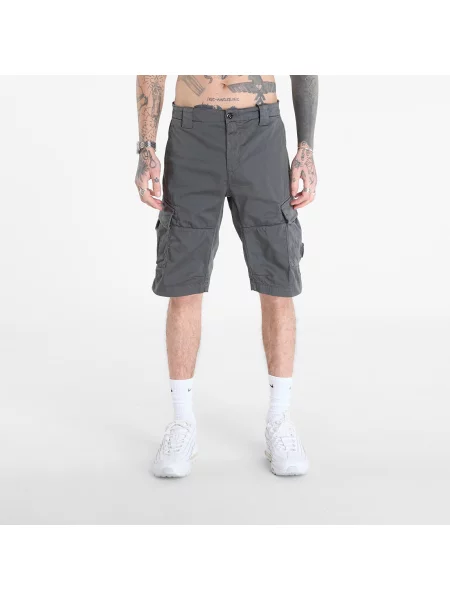 Satenske kratke hlače kargo C.p. Company siva