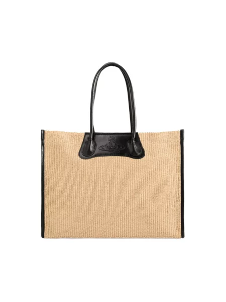 Shopperka Vivienne Westwood beżowa