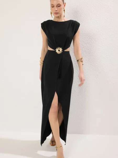 Trendyol Rochie de seară negru