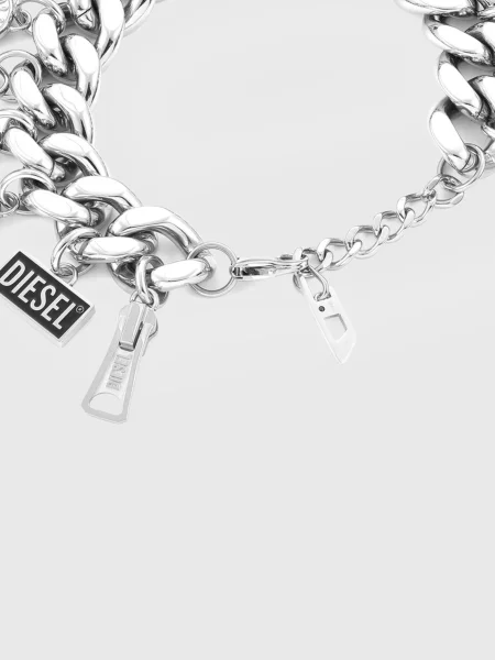 Браслет Diesel срібний