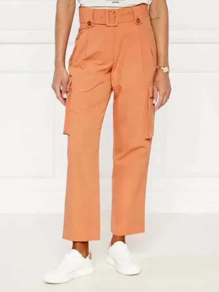 TWINSET Pantaloni cargo portocaliu