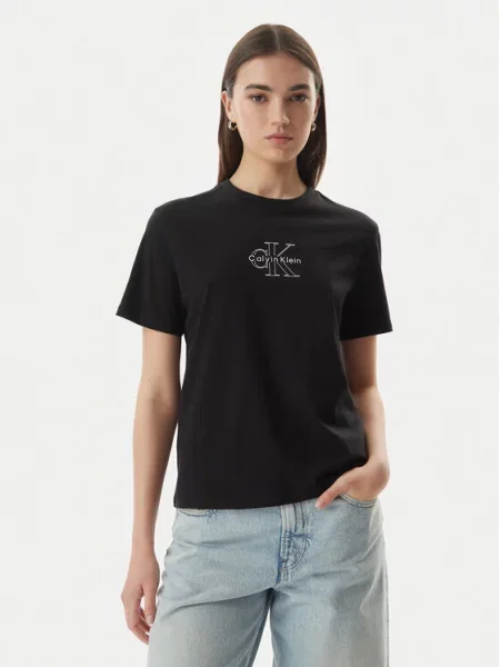 Calvin Klein Jeans T-Shirt czarny