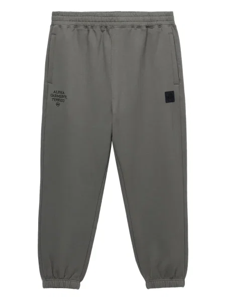 Pantaloni Alpha Industries cu broderie verde