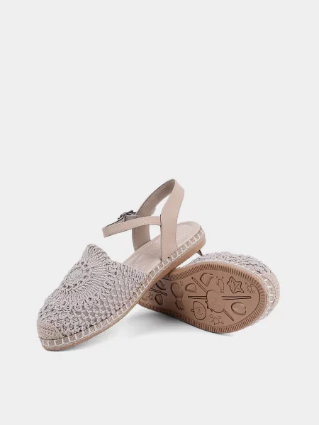 Эспадрильи Attizzare бежевые