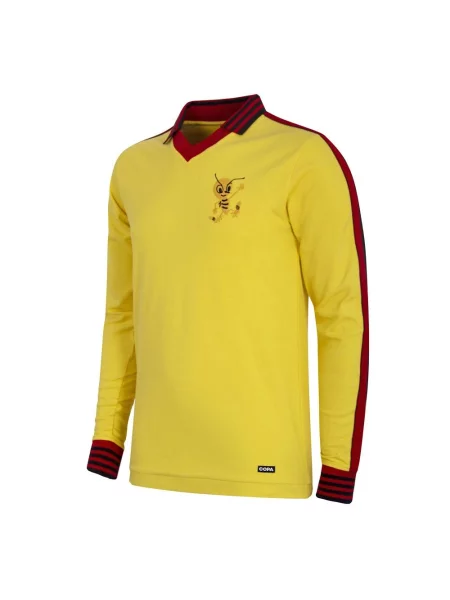 Watford FC 77 Koszulka Piłkarska Retro- Żółta– COPA Football żółta