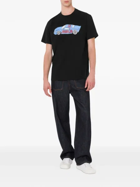 Tricou Moschino cu imagine negru