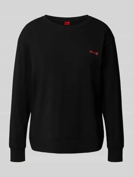 HUGO longsleeve lounge czarny