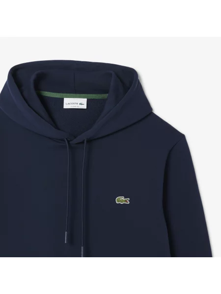 Lacoste Bluza Polarowa Z Kapturem niebieski