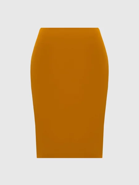 Спідниця-олівець Cassandre Saint Laurent помаранчева