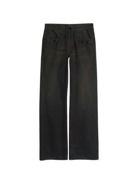 Blugi cu picior larg Gucci maro