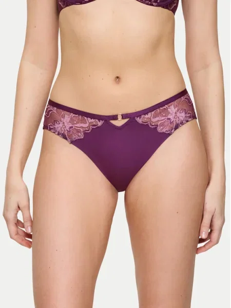 Triumph Дамски бикини тип бразилиана Wild Gardenia Florale виолетов