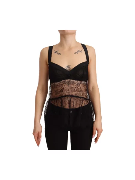 Top Dolce And Gabbana czarny