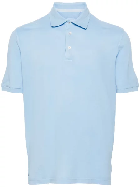 Tricou polo Fedeli albastru