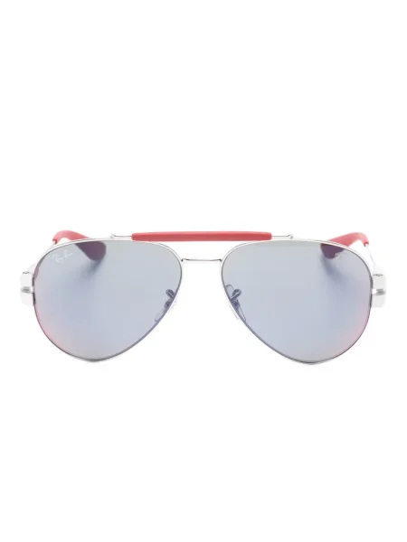Ochelari de soare Ray-ban argintiu