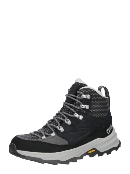 Čižmy nad kolená Jack Wolfskin čierna