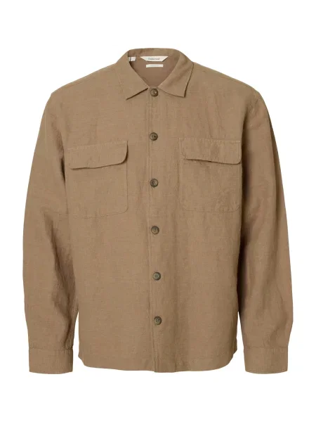 SELECTED Košile SLH-Leroy Sun brokátová