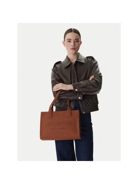 Torebka LOVE MOSCHINO brązowa