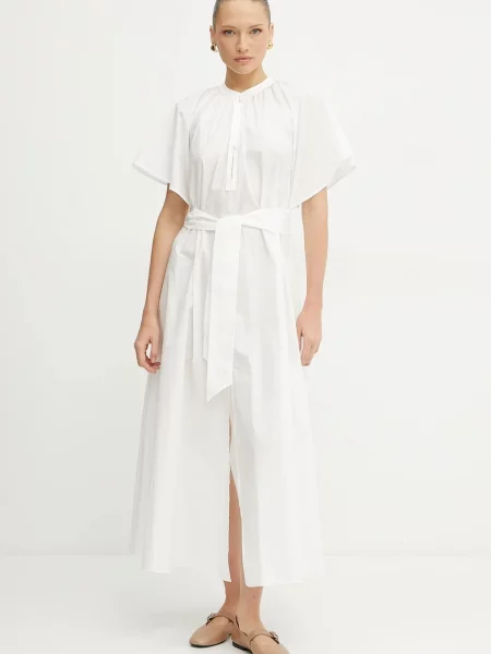 Forte Forte rochie din maxi drept my dress alb