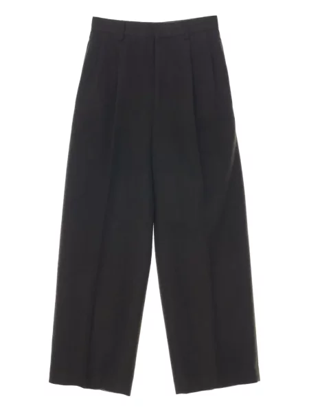 Cu centură pantaloni Auralee maro