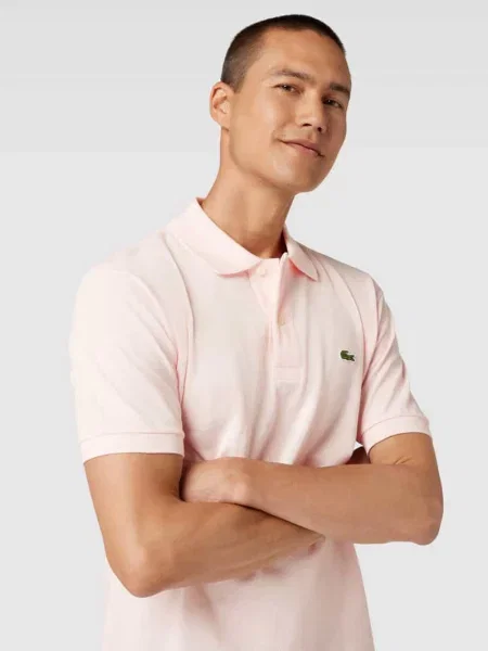Lacoste polo różowa