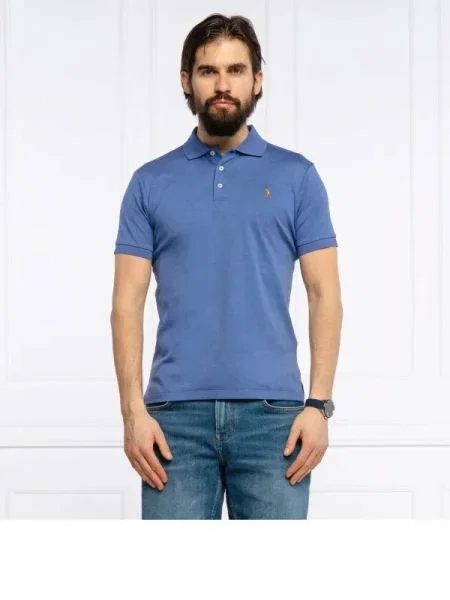 POLO RALPH LAUREN Tenisz póló kék
