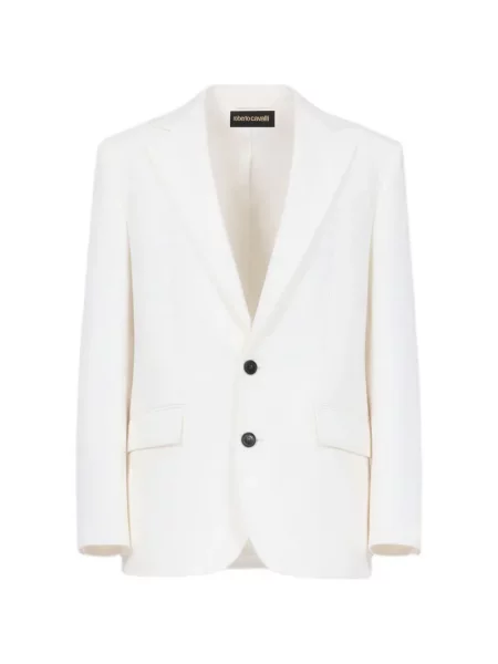 Sacou Roberto Cavalli cu rever alb