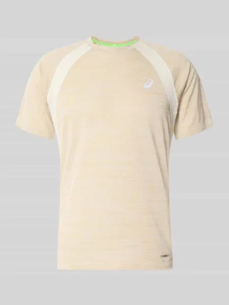 T-shirt o kroju regular fit z nadrukiem z logo model Road' Asics Tiger biała