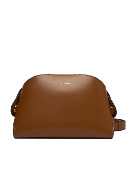 Coccinelle Ročna torba Coccinelletylde Calf E1 15 01 01 rjava