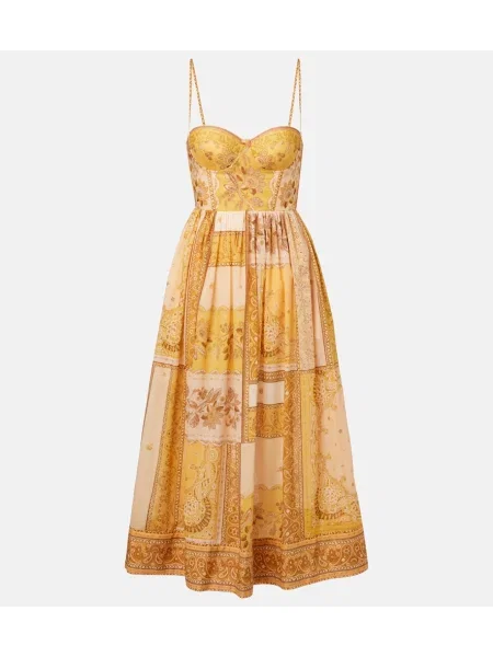 Rochie Zimmermann de costum galben