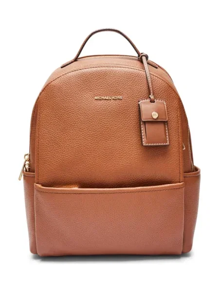 Michael Kors De piele rucsac SABLE maro
