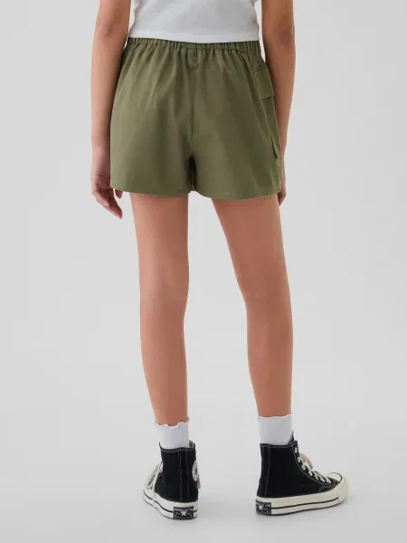 Krátka mini sukňa Gap zelená