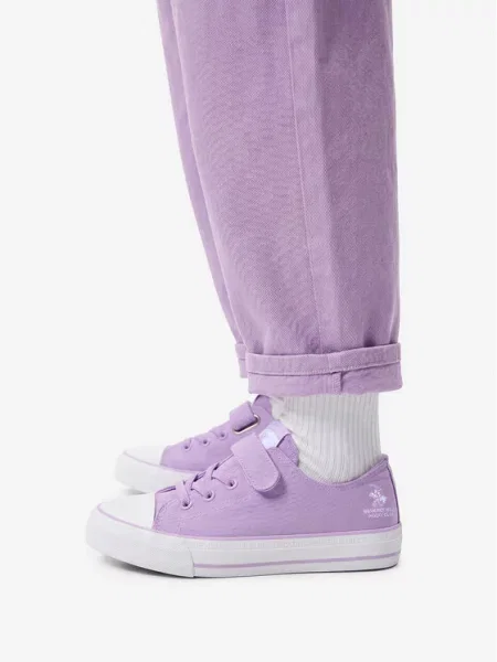 Beverly Hills Polo Club Sneakers μωβ