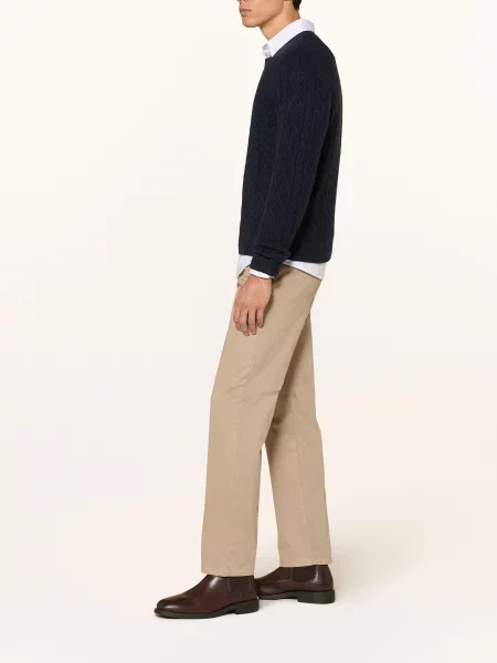 Strokesman's Chinosy Regular Fit beige beżowe