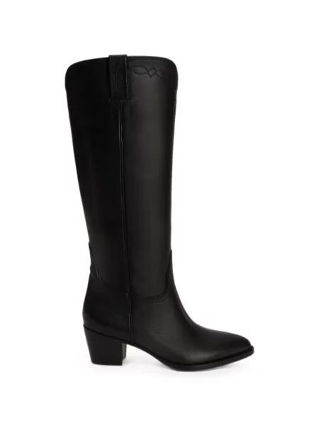 Botine Lauren Ralph Lauren din piele negru