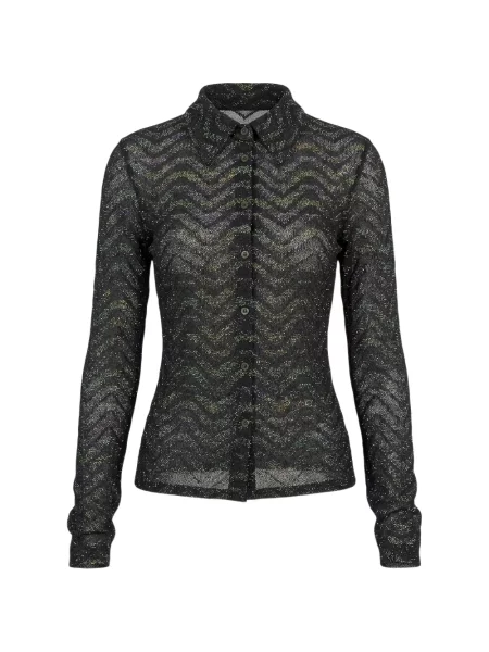 Cămașă Missoni tricotate negru