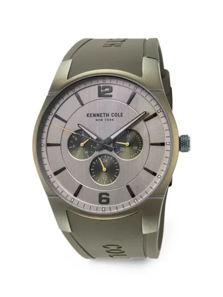 Ceas Kenneth Cole cu autograf gri