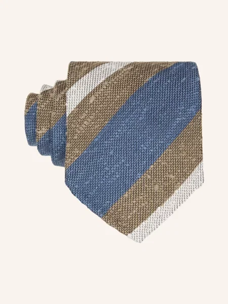 Finamore Krawat blau niebieski