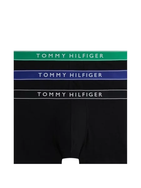 Bokseriai Tommy Hilfiger su autografu juoda