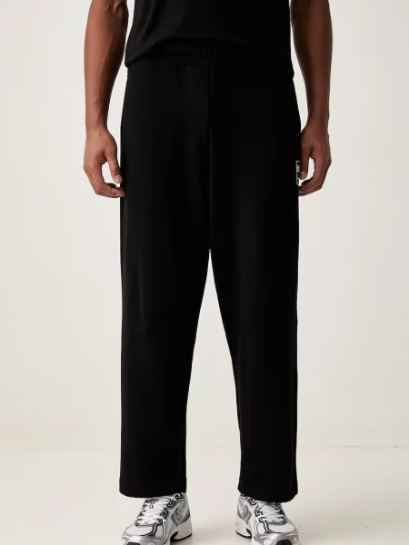 Emporio Armani pantaloni de trening pentru bărbați din negru