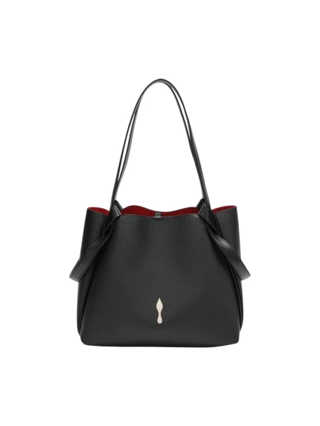 Christian Louboutin Torba Na Zakupy Bettina Small Z Woreczkiem schwarz czarna