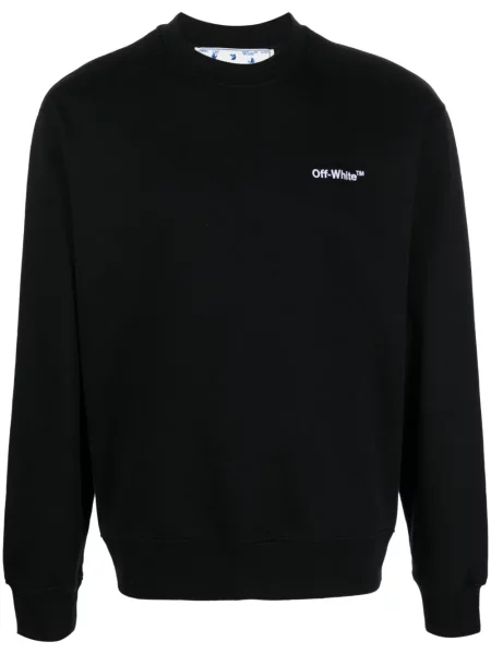 Hanorac Off-white cu imagine alb