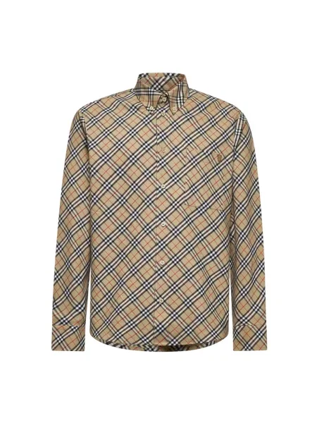 Koszula Burberry beżowa