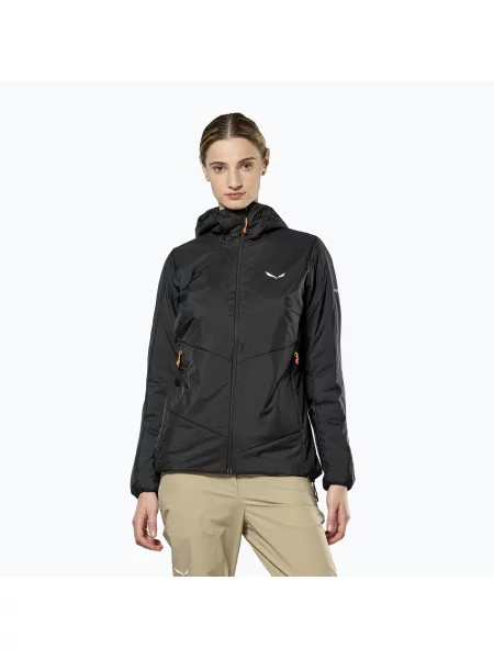 Zateplená bunda Salewa Puez Catinaccio 2 TWR HD black out černá
