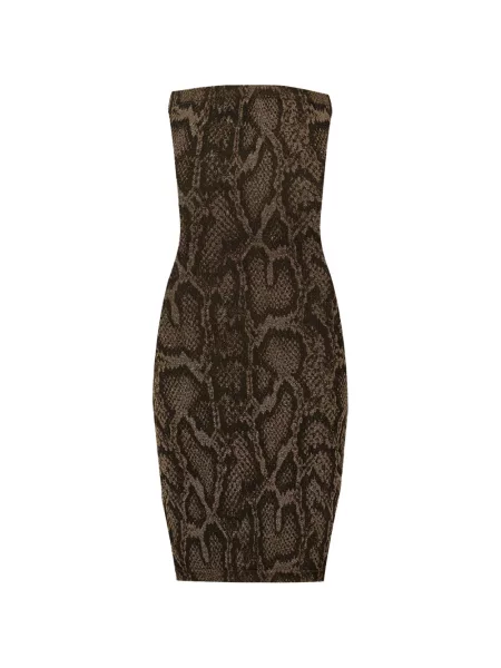 Rochie midi Wolford cu imagine maro