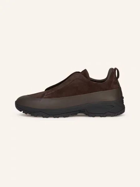 Zegna Sneakersy Triple Stitch Monte braun