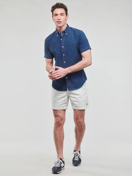 Pantaloni chino Polo Ralph Lauren scurte alb